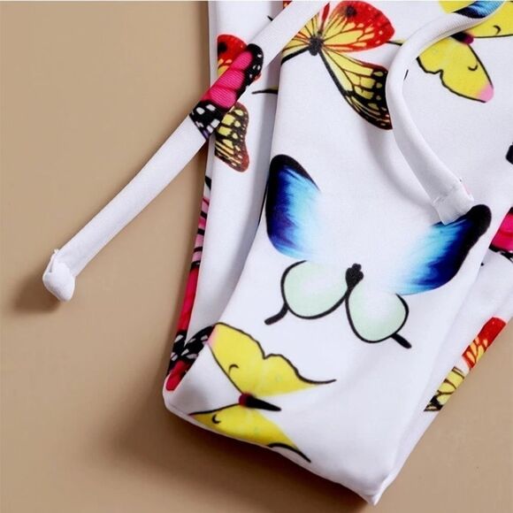 NEW! “Butterfly Bliss” 3 Piece Triangle Bikini Set - Picture 7 of 9